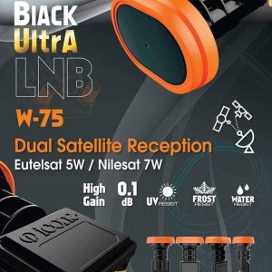 ICONE DUAL Satellite reception EUTELSAT 5w Nilesat 7w