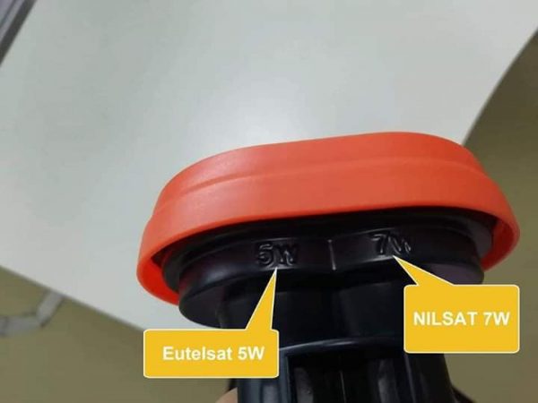 ICONE DUAL Satellite Reception  LNB EUTELSAT 5w  Nilesat 7w – Image 3