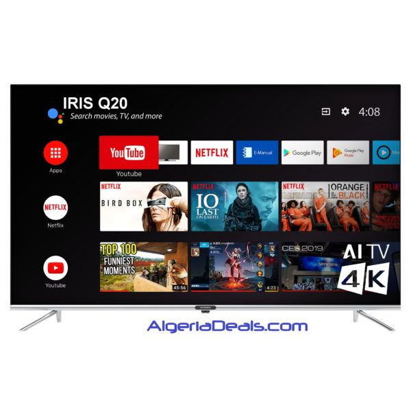 Iris q20 téléviseur 4k