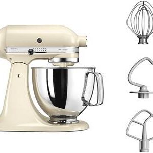 KitchenAid Petrin Artisan 5KSM125EAC 4.8 L – 300 W / Crème ALGERIADEALS