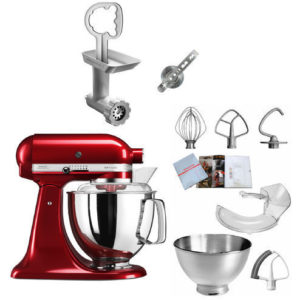 KitchenAid Petrin Artisan 5KSM175PSE – 4.8L / 02 Bol Rouge ALGERIADEALS