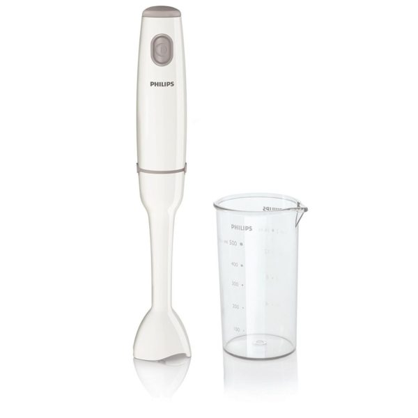 Philips HR1600/00 Mixer plongeant Daily Blanc et beige 550 W Technologie ProMix ALGERIADEALS – Image 2