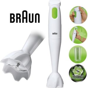 Pied mixeur BRAUN MIXEUR PLONGEANT 700W BLANC/VERT – MQ100 SOUP – ALGERIADEALS