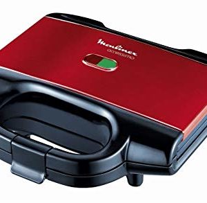 Moulinex Gauffrier SM180811 Rouge Croque Monsieur ALGERIADEALS