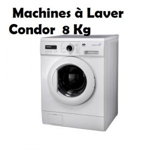 Prix et Achat Laves Linges Condor CWD1008-F5W3 GRISE Algérie : Machines à Laver Condor Frontal 8 Kg 60 x 84 Cm - Achat Cash et Facilité de Paiement